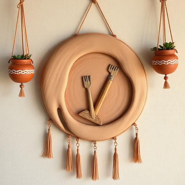 دیوار کوب سفالی سنتی در تهران